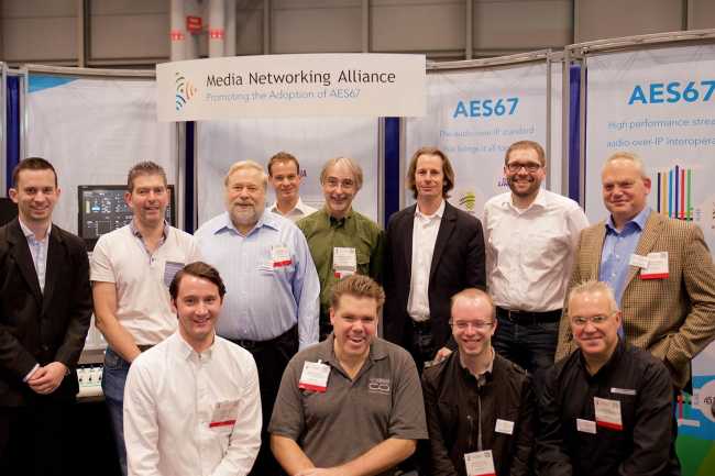 MNA demos AES67 at AES 2015