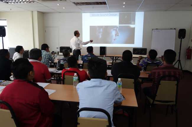Mediagroup Academy immerses students in sound