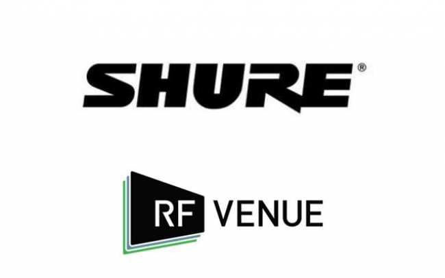 RF Venue partners with Shure in EMEA