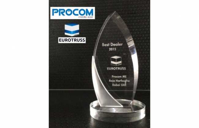 Procom named Eurotruss Best Dealer