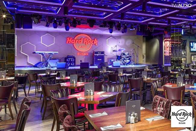 Korea’s Hard Rock Cafés go live with TW Audio