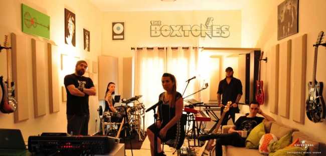 Boxtones take Primacoustic home