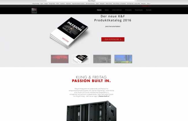 Kling & Freitag’s new website goes live