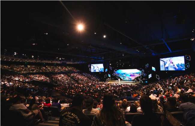 Adamson provides sound reinforcement for Hillsong