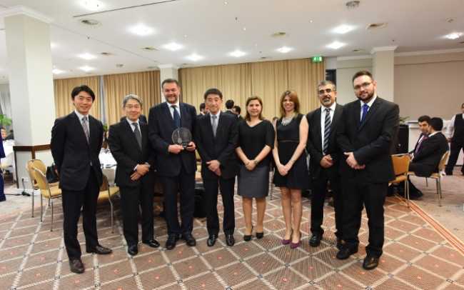 Mozart Chahine wins Yamaha award