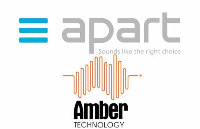 Amber Technology named Apart Audio distributor