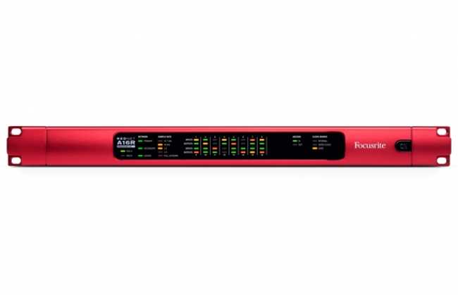RedNet adds 16-channel analogue I/O with A16R