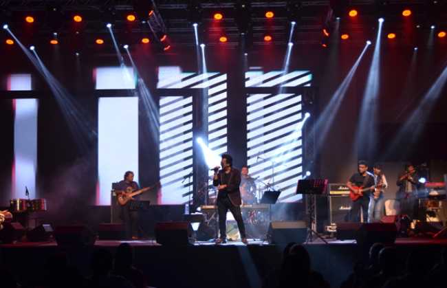 Showtech sets the stage for Adnan Sami