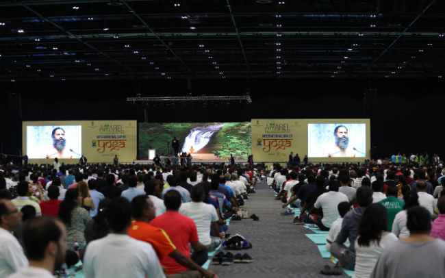 Showtech supports International Yoga Day