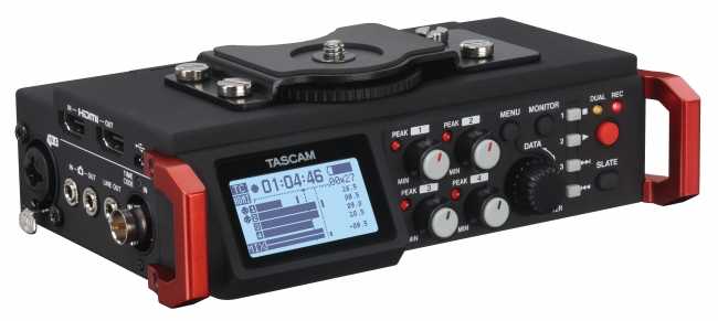 TASCAM looks to DSLR videographers with DR-701D