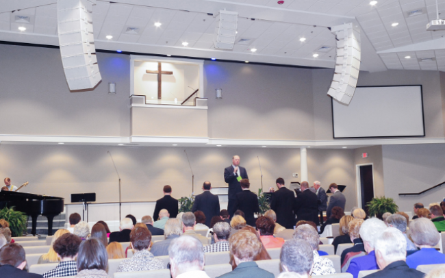 Musical worship in Greenville’s new sanctuary