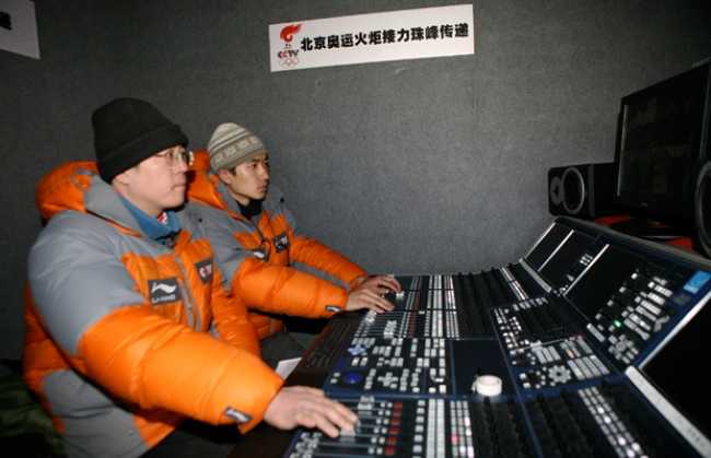 CCTV’s OB van delivers a first