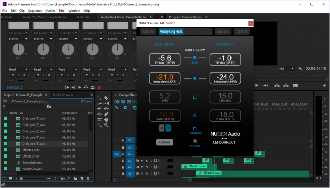 Nugen integrates Loudness Toolkit 2 into Adobe Premiere