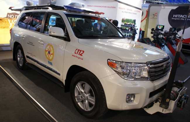 Hitachi equips Ministry of Emergency Situations with communications vehicle