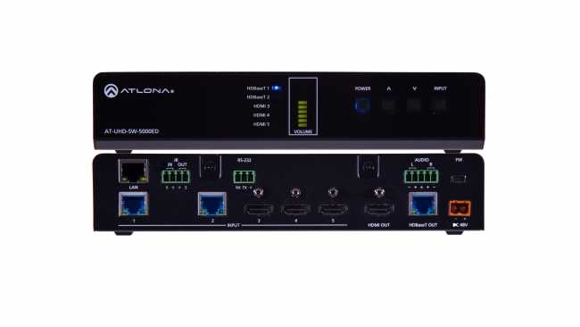 Atlona strengthens its 4K focus