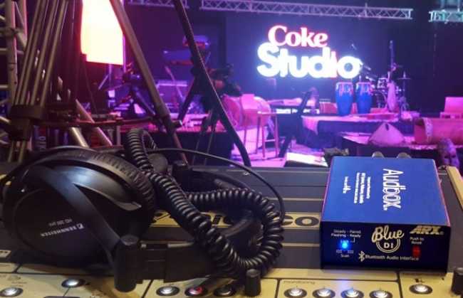 ARX records the artists of Coke Studio
