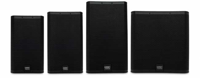New E series speakers prompt host of QSC updates