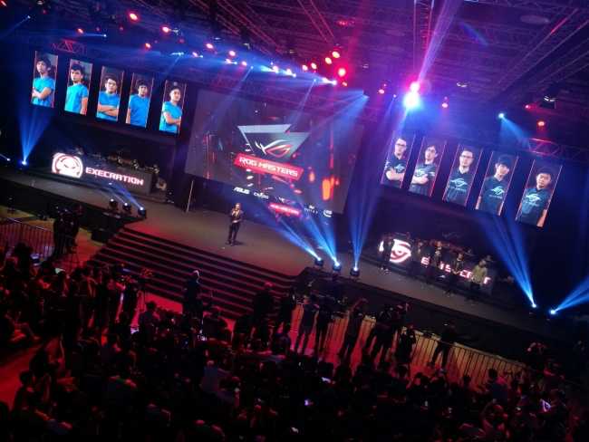AV Staging brings the noise to the ROG Masters eSports tournament