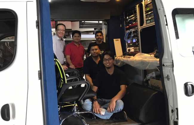 JAA Systems builds Malaysia’s first radio OB van