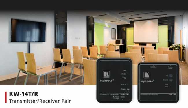 Short-range and cable-free HDMI distribution