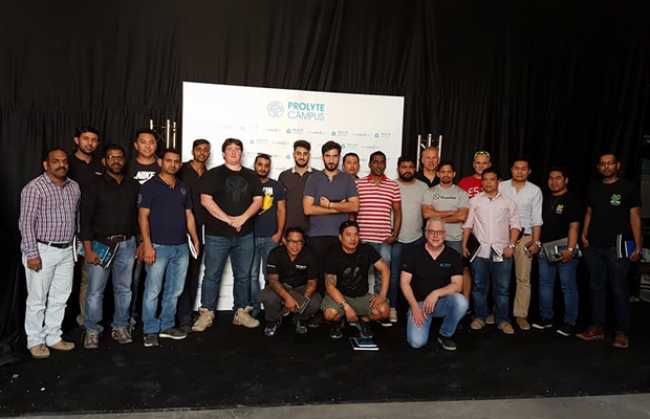 Prolyte trussing and staging training in Dubai