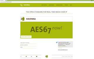 ALC NetworX launches new Ravenna website 