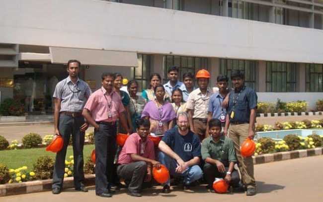 JTS takes the Caterpillar India tour