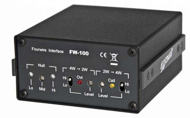 FW-100 aims for improved intercom connections