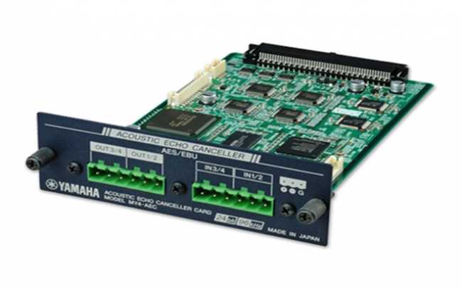 Yamaha’s MY4-AEC troubleshoots echo cancellation 
