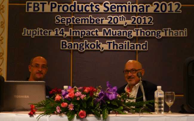 FBT and Star Electronic Sales & Service Co Ltd hold seminar at Palme Thailand