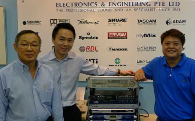 E&E officially certified as authorised Powersoft service centre for South East Asia