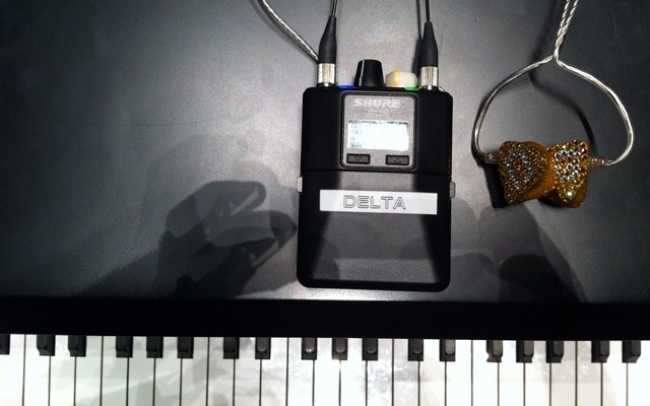 JPJ Audio’s Shure PSM 1000 used by Delta Goodrem