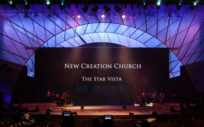 New Creation Church gets new HD lighting system