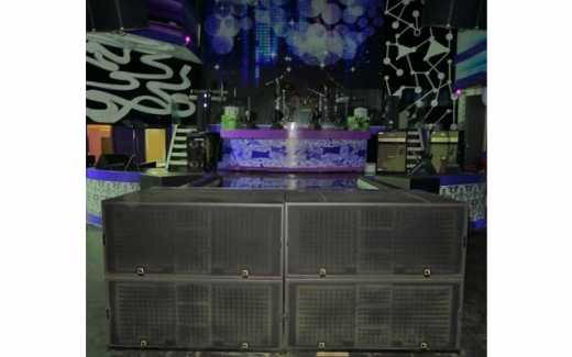 Pyramid Mega Entertainment Club installed with L-Acoustics