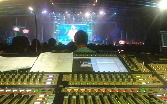 Take Five Productions at FOH for 2013 Hong Kong Asian Pop festival