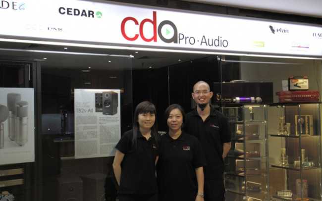 CDA Pro Audio opens Singapore showroom