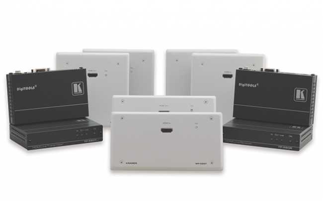 Kramer ships Panasonic-compatible HDBaseT range extenders