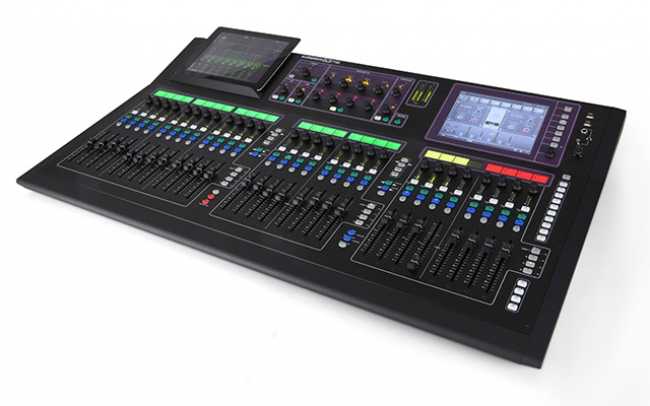 Increased fader count from Allen & Heath’s GLD-112