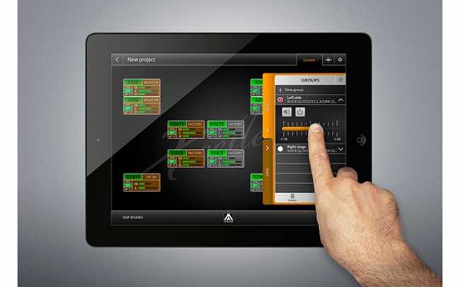 Master Audio offers iPad DSP control