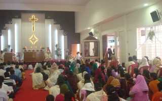 E&E India installs Community into St Joseph Church
