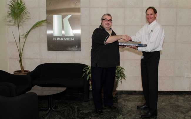Kramer Electronics and Calibre UK join forces