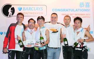 Sennheiser supports charity at Barclays MoonTrekker race