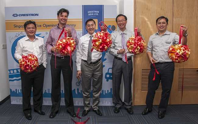 Crestron Asia opens Singapore office