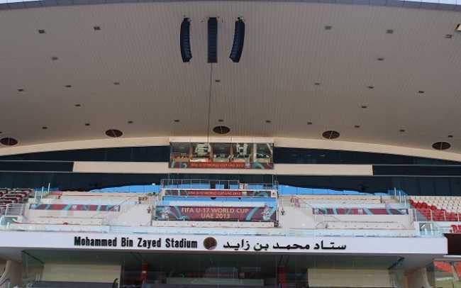 Mohammed Bin Zayed stadium installs Proel