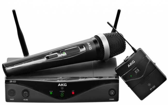 AKG launches new wireless microphone system