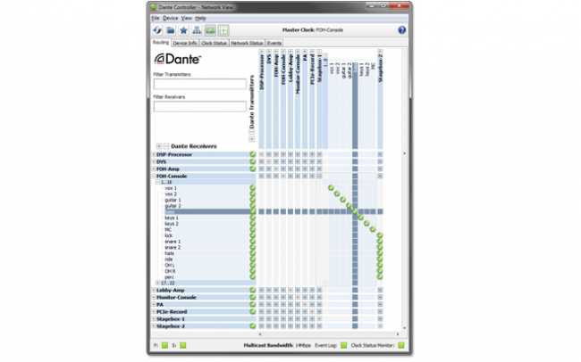 Audinate enhances Dante Controller with version 3.5 