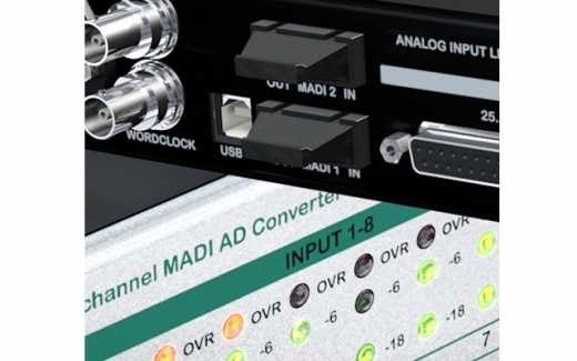 DirectOut extends routing and control for Madi interfaces