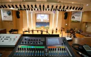 Galilee Church in South Korea installs dual A&H GLD/ME-1 system