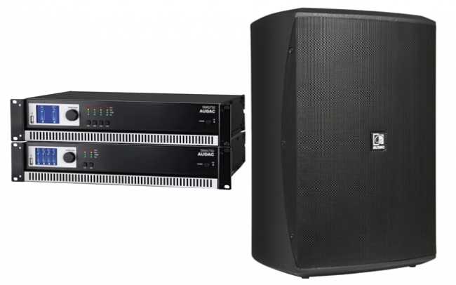 Audac brings WaveDynamics to Class-D amps