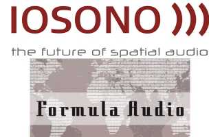 Iosono appoints Formula Audio for AnyMix in Japan